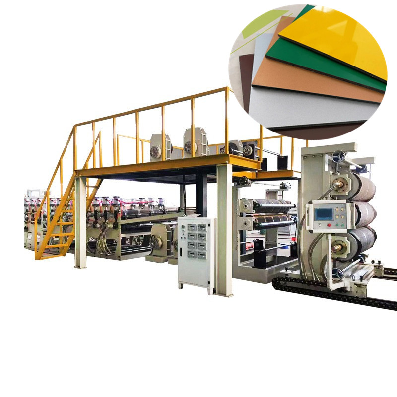 معدات ألواح الألمنيوم والبلاستيك PE